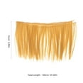 thumbnail image 6 of HONMEET 4pcs Colored Straight Synthetic Doll Wigs - Replacement Hair for Dolls and Crafts, and Easy to Style, 6 of 7