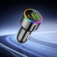 thumbnail image 6 of Fast Car Charger with 4 Ports, 60W Fast Charging, Multiple Device Compatibility, Intelligent Protection, Compact Design for Cigarette Lighter Adapters, 6 of 6