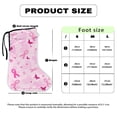 thumbnail image 6 of COEQINE Breast Cancer 2 Pieces Leg Cast Covers Pink Ribbon Broken Leg Shower Cast Cover-M Washable Cast and Bandage Protector Easy to Put on Cast Scratcher Sleeve for Women Gifts, 6 of 7