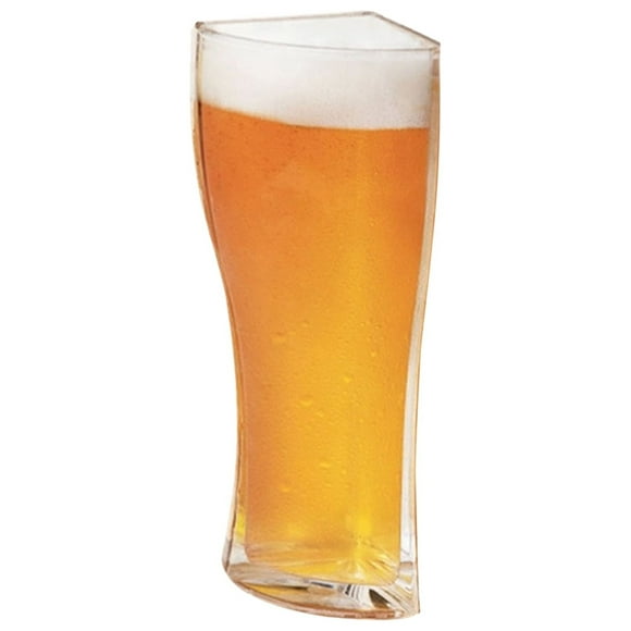 Amdohai Super Schooner Beer Cup Mug Cup Separable 4/1 part Fall Resistant Thick Beer Mug Glass Cup Transparent for Club Bar Party Home