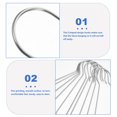 thumbnail image 4 of HLONK 10 Pcs S-shaped Hook Multifunction Bird Feeders Clothes Rack Stainless Steel Heavy Duty Plant Hanger, 4 of 5