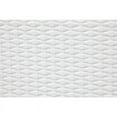 thumbnail image 3 of Afuera Living Contemporary Rattan Patio Arm Chair in White Finish, 3 of 4