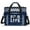 blue DAL, variant on Dallas Football Fan Picnic Bag Cooler, 45 Can Double Compartment Large Leakproof Cooler Bag,Adult Large picnic Cooler Bag, Portable Insulated Travel Cooler.