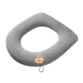 thumbnail image 1 of Xihbxyly Ofertas de Almacén En Oferta Cojín para Asiento de Inodoro Funda de Inodoro Gruesa Cojín de Asiento de Inodoro de Punto Funda de Inodoro Lavable para El Hogar Funda de Asiento de Inodoro Cál, 1 of 1