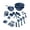Navy Blue, variant on Mainstays 28-Piece Plastic Kitchen Tools and Gadgets Set, Navy Blue