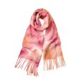 thumbnail image 2 of Lumtrix Women’s Tie-Dye Scarf Soft Fall Winter Wrap Long Lightweight Shawl with Tassel Fashion Scarves A One Size, 2 of 4