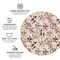 thumbnail image 3 of Vsdgher Cow Spots And Peace Leather Coasters for Drinks, Durable Drink Coasters 4 Set for Tabletop Protection, Luxurious Home Décor and Housewarming Gift ( {designName})Round Shape, 3 of 6
