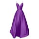thumbnail image 2 of Vestido de noche sin mangas con tirantes y cuello en V sexy de color sólido a la moda para mujer, 2 of 3