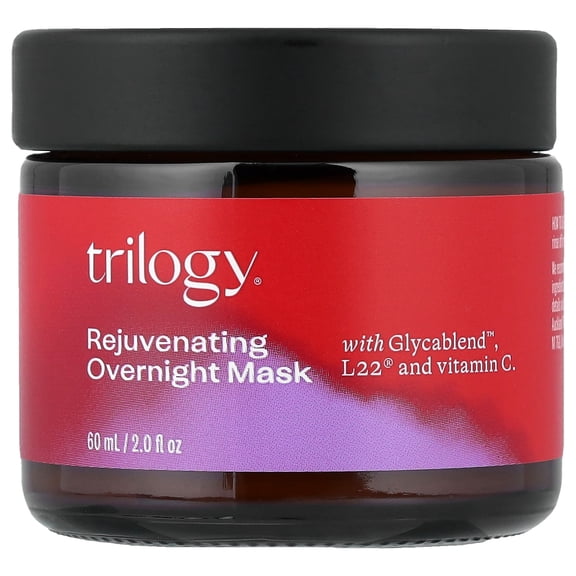 Trilogy Rejuvenating Overnight Beauty Mask, 2 fl oz (60 ml)