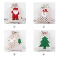 thumbnail image 1 of 30*40 cm, 4 piezas Bolsas de regalo navideñas grandes con cordón para regalos navideños Bolsas de regalo fáciles de envolver para obsequios de fiesta -, 1 of 4