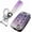 Gradient Purple, variant on Key Fob Cover Compatible with Fit for Audi A1 Sportback, Key Chain, Gradient Pink Bling, Flip Key Case, Compatible with VW Skoda, Keychain Case Holder Protector,Gradient Pink