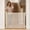 Cream, variant on SPACEANY Retractable Baby Gate, Mesh Safety Gate for Doorways and Stairs, Fits Openings up to 45 Inches Wide, Cream