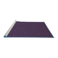 thumbnail image 2 of Ahgly Company Machine Washable Indoor Rectangle Abstract Blue Contemporary Area Rugs, 7' x 10', 2 of 4
