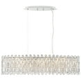 thumbnail image 6 of Possini Euro Design Alyssa Chrome Oval Island Chandelier 36 1/2" Wide Modern Crystal 11-Light LED Fixture for Dining Room House Foyer Kitchen Island, 6 of 9