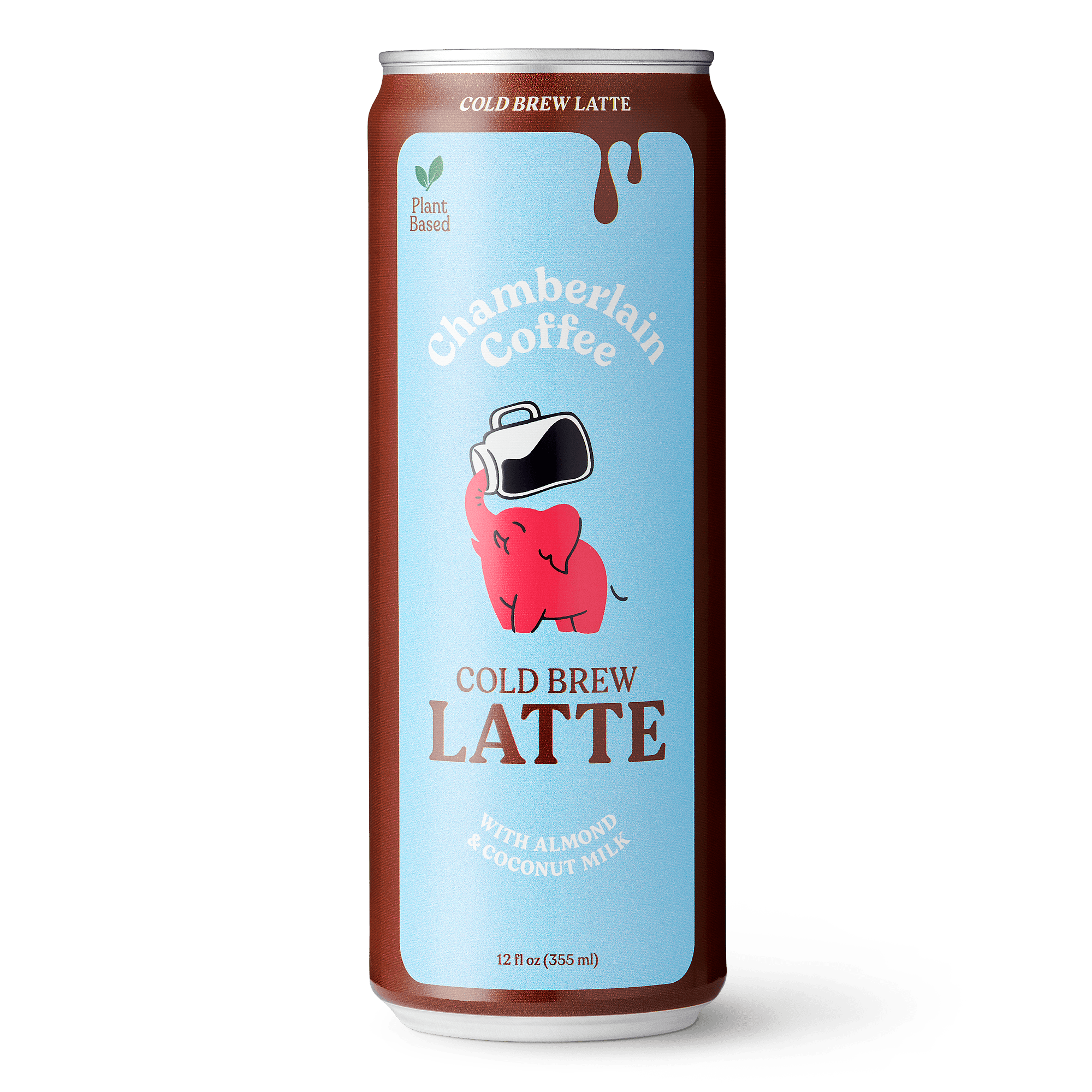 Chamberlain Coffee Cold Brew Latte, 12 fl oz Can