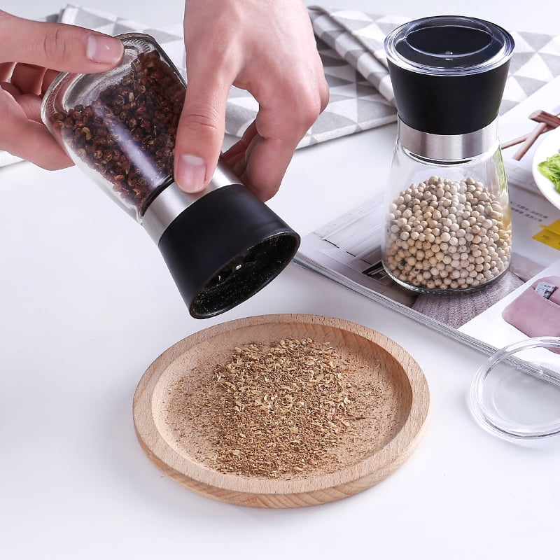 Peralng 1pcs Refillable Salt Grinder Pepper Grinder/ Shaker/ Dispenser