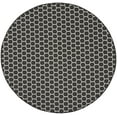 thumbnail image 2 of Nourison Twist Reversible 8' x Round Black Modern Rug, 2 of 10