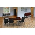 thumbnail image 2 of Regency 60" x 24" Kobe Training Table- Mahogany & 2 Mario Stack Chairs- Black, 2 of 6