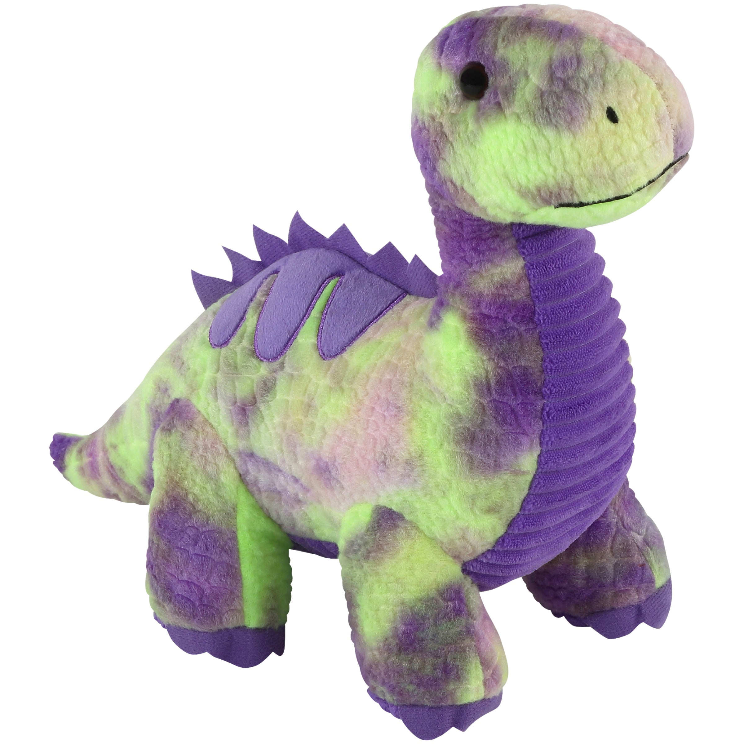 Holiday Time Dinosaur Plush, Brontosaurus, Purple, Made of Polyester for All Ages