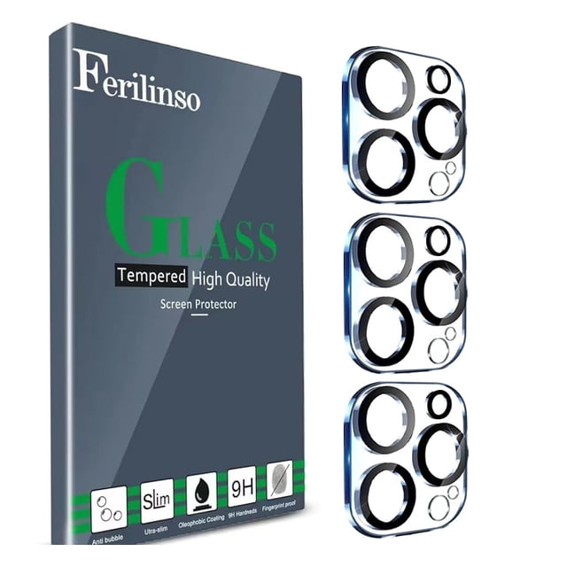 Protector de lente de cámara Ferilinso para iPhone 13 Pro Max/Pro