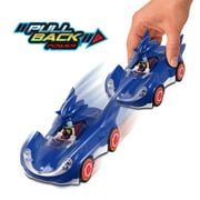 3PK Sonic, Knuckles & Silver Pull Back