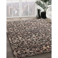 thumbnail image 3 of Ahgly Company Machine Washable Indoor Rectangle Contemporary Tan Brown Area Rugs, 2' x 5', 3 of 7