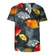 thumbnail image 3 of Tops Y Blusas de las Mujeres Estampadas Cuello Redondo Manga Corta, Poliéster Casual Top para Diario, Fiesta Y Todas las Estaciones, 3 of 5