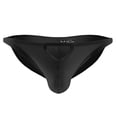 thumbnail image 1 of Men's Underwear Breathable Solid Color Nylon Briefs with Low Rise Fit for Daily Comfort and Support, 1 of 2