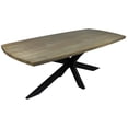 thumbnail image 3 of Felix 9-Piece Dining Set With 82" Rectangular Dining Table and 8 Mink Chairs, 3 of 10