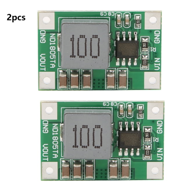 Module de Réduction Module Convertisseur Dc Dc Module de Réduction Module Nd1805ta Module de Réduction 2 Pcs Module 5-18V à 3/3.3v 3.7/4.2v 5v 6V Moteur Convertisseur Nd1805ta