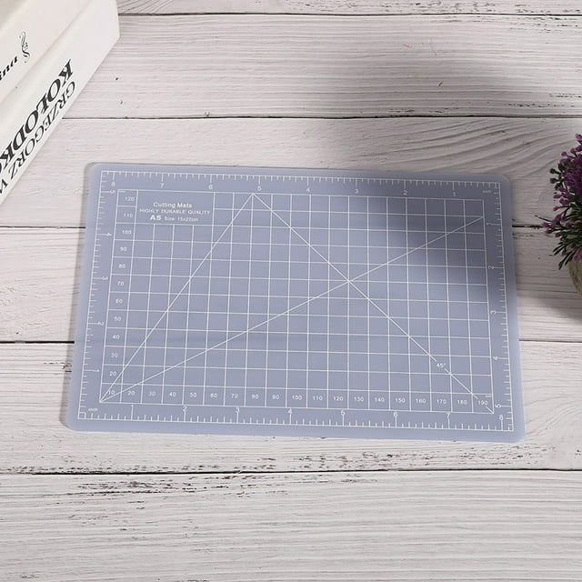 Cutting Board, A5-translucent Protect Desktop Translucent Cutting Pad Non-slip Cut Board For Writing For Drawing For Hand-made Pads A5-Translucent Cutting Board,A4-Translucent