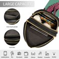 thumbnail image 3 of FORMRS Womens Crossbody Sling Bag Travel Daypack Shoulder Chest Backpack, Pink Cheetah, 3 of 7