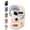 Beige, variant on Unisex Outdoor Biking Hat with Goggles, Full Face Lined Earflap Hat with Thick Inner Lining, Windproof for Cold Weather Outdoor Windproof Hat for Cycling, Motorcycle, Skiing