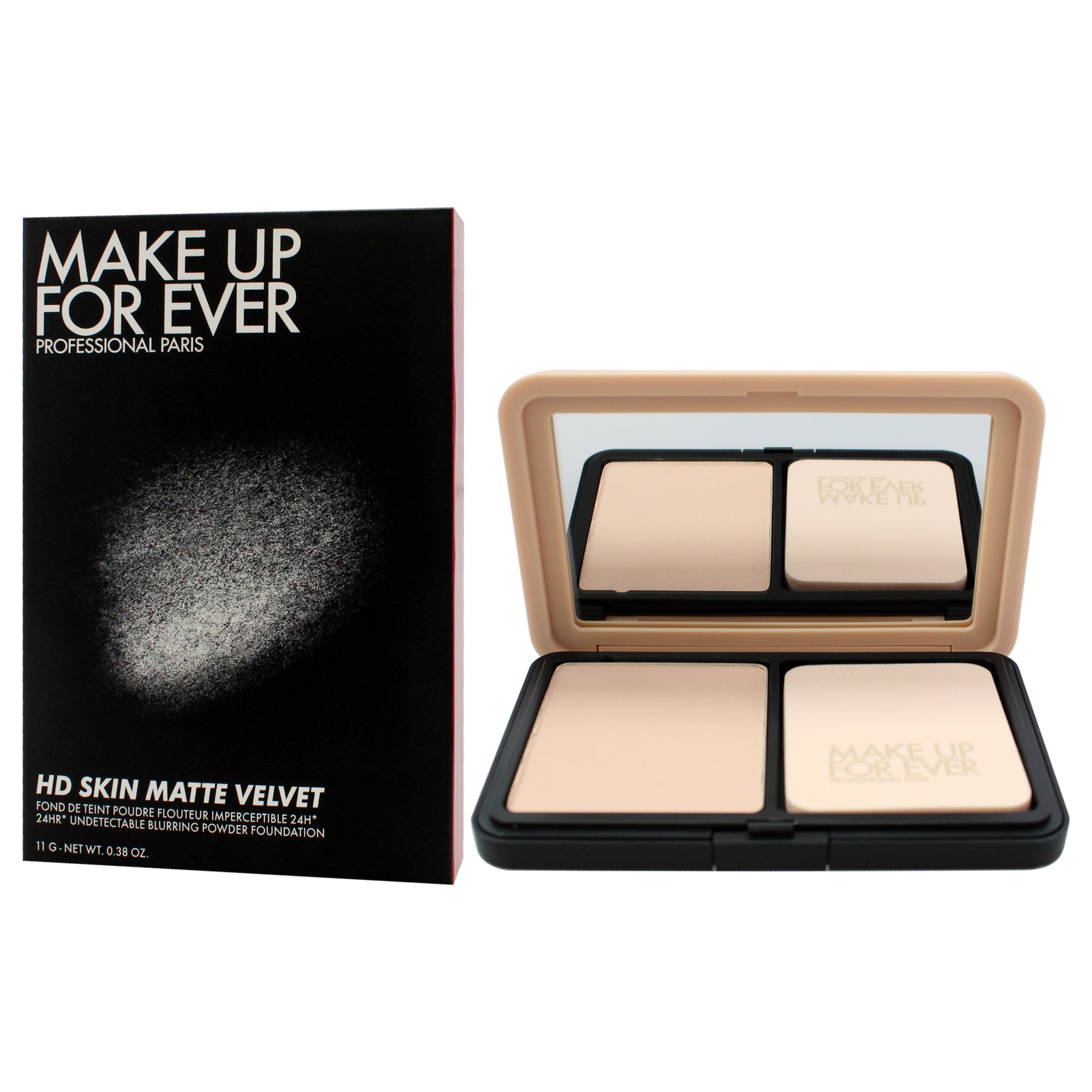 HD Skin Matte Velvet Powder Foundation - 1N00 Alabaster by Make Up For Ever for Women - 0.38 oz Foundation