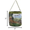 thumbnail image 4 of Bolsa de tela Jurassic World Dinosaurs plegable de nailon verde, 4 of 7