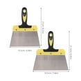 thumbnail image 2 of Shisuyan 2 Pcs Pigeon Droppings Scraper: Stainless Steel Bird Droppings Scraper - Birds Cage Cleaner For Parks Balconies And Public Spaces, 2 of 8