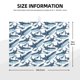 thumbnail image 2 of Fotbe Cute Shark Alfombrilla de Secado para Cocina con Estampado, 18x24 Pulgadas, 2 of 7