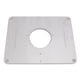 thumbnail image 1 of Placa De Inserción De Mesa De Enrutador, Placa De Inserción De Enrutador A Prueba De Desgaste A Prueba De óxido 4 Esquinas Redondas De 17/32 Pulgadas Aleación De Aluminio Para ANGGREK No, 1 of 7
