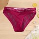 thumbnail image 1 of Bragas de encaje de M-2XL para mujer, ropa interior Sexy de cintura baja, malla hueca, bragas geométricas, 1 of 4