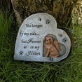 thumbnail image 2 of Visland Pierre Commémorative pour Chien Pierre Tombale en Résine pour Chiot Jardin Pierre Tombale pour Animal de Compagnie Pierre Commémorative Extérieure Cadeau pour Perte d'Animal pour Propriétaires de Chiens, 2 of 7