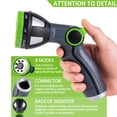 thumbnail image 2 of REDESS Garden Watering Hose Sprayer Nozzle - Heavy Duty Water Hose Sprayer Nozzle - 8 Settings, 2 of 6