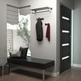thumbnail image 3 of Gatco 1283MX Elevate All Modern DÃ©cor Hook, Double, Matte Black, 3 of 3