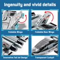 thumbnail image 3 of Kit de construcción Xingya youpin J-15 Fighter Jet 577PCS, 3 of 8