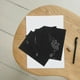 thumbnail image 3 of 8pcs Plants Series Scratch Painting Scratch Paper Art Set Tarjeta de felicitación (Negro), 3 of 7