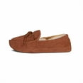 thumbnail image 2 of Cloud Nine Sheepskin Mens Soft Sole Moccasin Slippers, 2 of 6