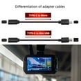 thumbnail image 2 of USB C Hardwire Kit for Dashcams 12V 24V to 5V Power Adapter with Low Voltages Protections for Car and Trucks 350cm, 2 of 8