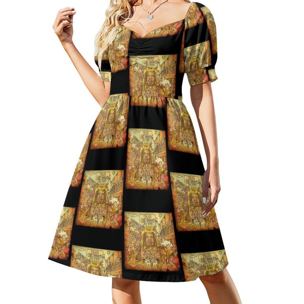 DMB Big Whiskey And The GrooGrux King vestido de manga corta traje de verano para mujer ropa de mujer 2025 recién llegados