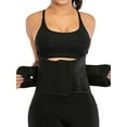 thumbnail image 6 of Women Elastic Waistband Support Abdominal Binder Cincher Corset Shaper Trainer Trimmer Body Shaper Waist Training Butt Lifter Firm Control Tummy Belly Slim Waistline Girdle Slimming Wrapper, 6 of 7
