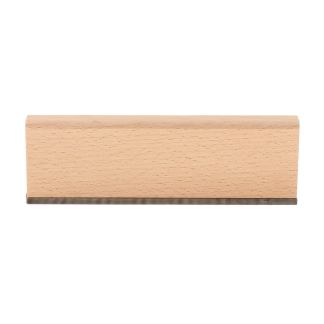 Light Maple Wood Guitar Fret Neck Leveling File for Banjo Bass Ukulele, 2 Sizes 17cm