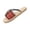 Red, variant on Woven Sole Summer Flip Flops, Boho Casual Sandals, Women's Summer Boho Beaded Flat Thong Sandals Woven Beach Slides Slipper Comfort Non-Slip Outdoor Flip Flops, Multicolor 5.5